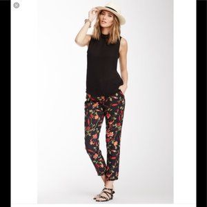 Joie Flower printed pants (US 4)